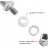 Heavy Duty CB Antenna Stud Mount Adapter with SO-239 Connector 